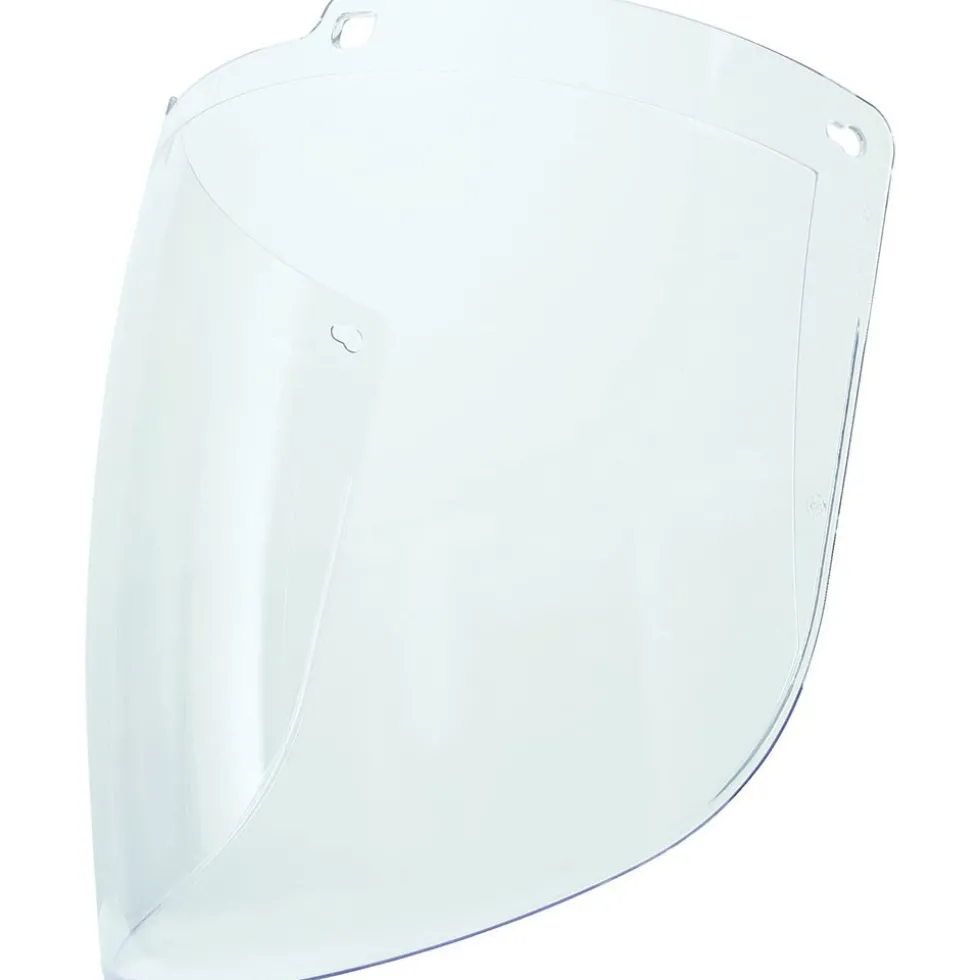 Uvex by Honeywell Turboshield Clear Polycarbonate Replacement Visor, Clear Lens with Dual Anti-Scratch/Anti-Fog Lens Coating - S9555