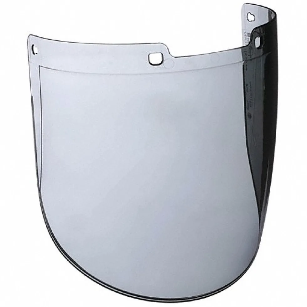 Uvex by Honeywell Turboshield Gray Polycarbonate Replacement Visor, Gray Lens, Uncoated - S9570