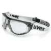 Uvex Carbon Vision Impact Chemical Splash Goggles, Clear Lens, Uvex Headband - S1650DF